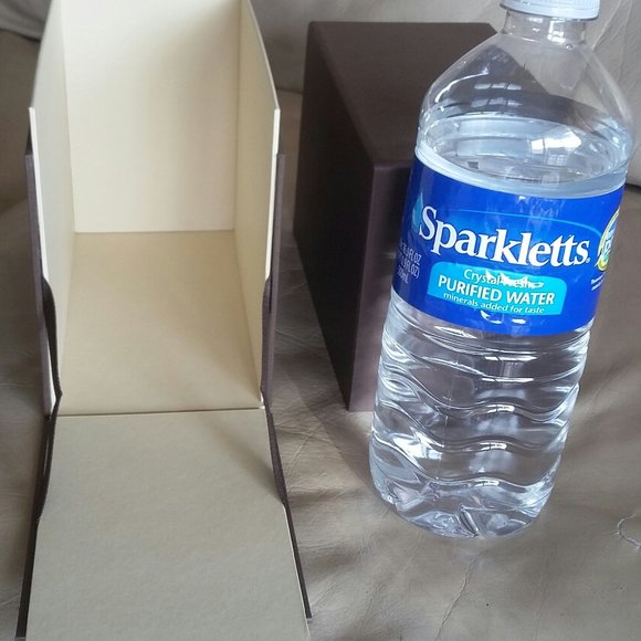 LOUIS VUITTON RARE UNIQUE Vertical Upright Display Holder Box MONOGRAM DAMIER - Picture 4 of 13